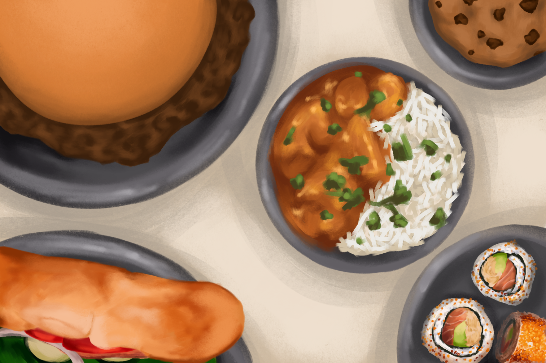 Here’s where to find food on campus