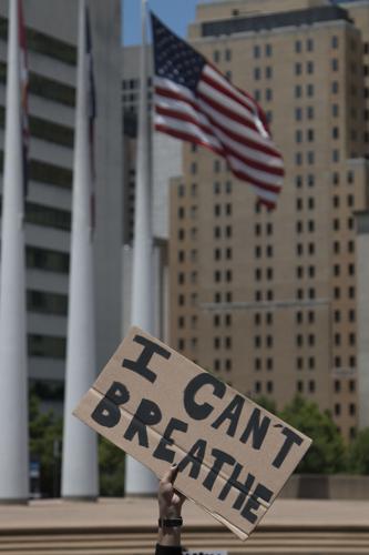 Photos: Hundreds flood downtown Dallas to rally against racial ...