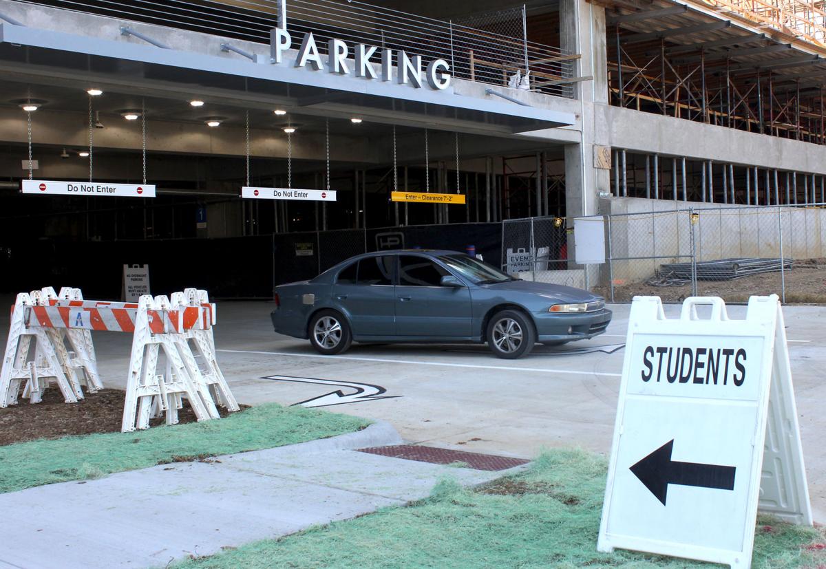 West campus garage opens on south end News