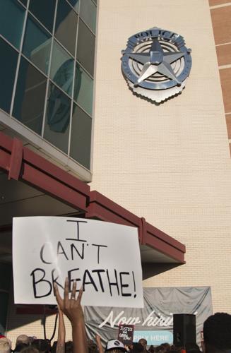 Photos: Protesters march in downtown Dallas demanding justice for black victims of police brutality