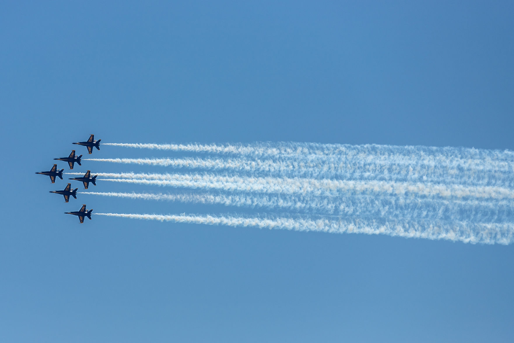 Photos: Blue Angels soar above the Metroplex for Operation America Strong demonstration