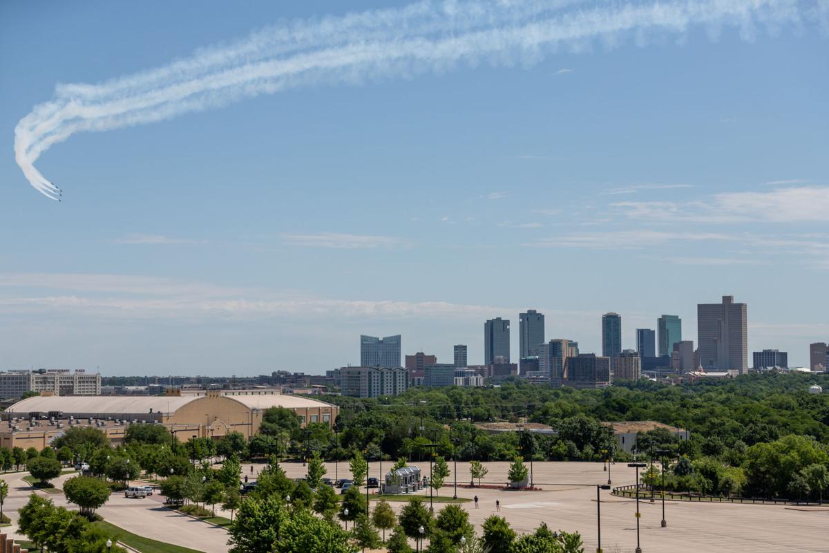 Photos: Blue Angels soar above the Metroplex for Operation America Strong demonstration