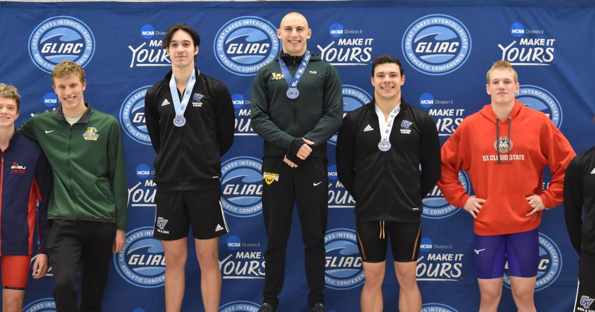 Swimming and diving breaks records at GLIAC Championship Mobile
