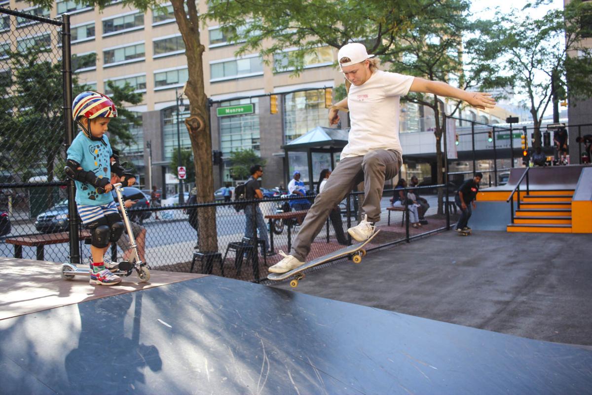 New Wayfinding Skatepark opens in downtown Detroit Multimedia