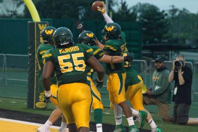 Wsu Football Outlasts Svsu In Conference Opener Mobile