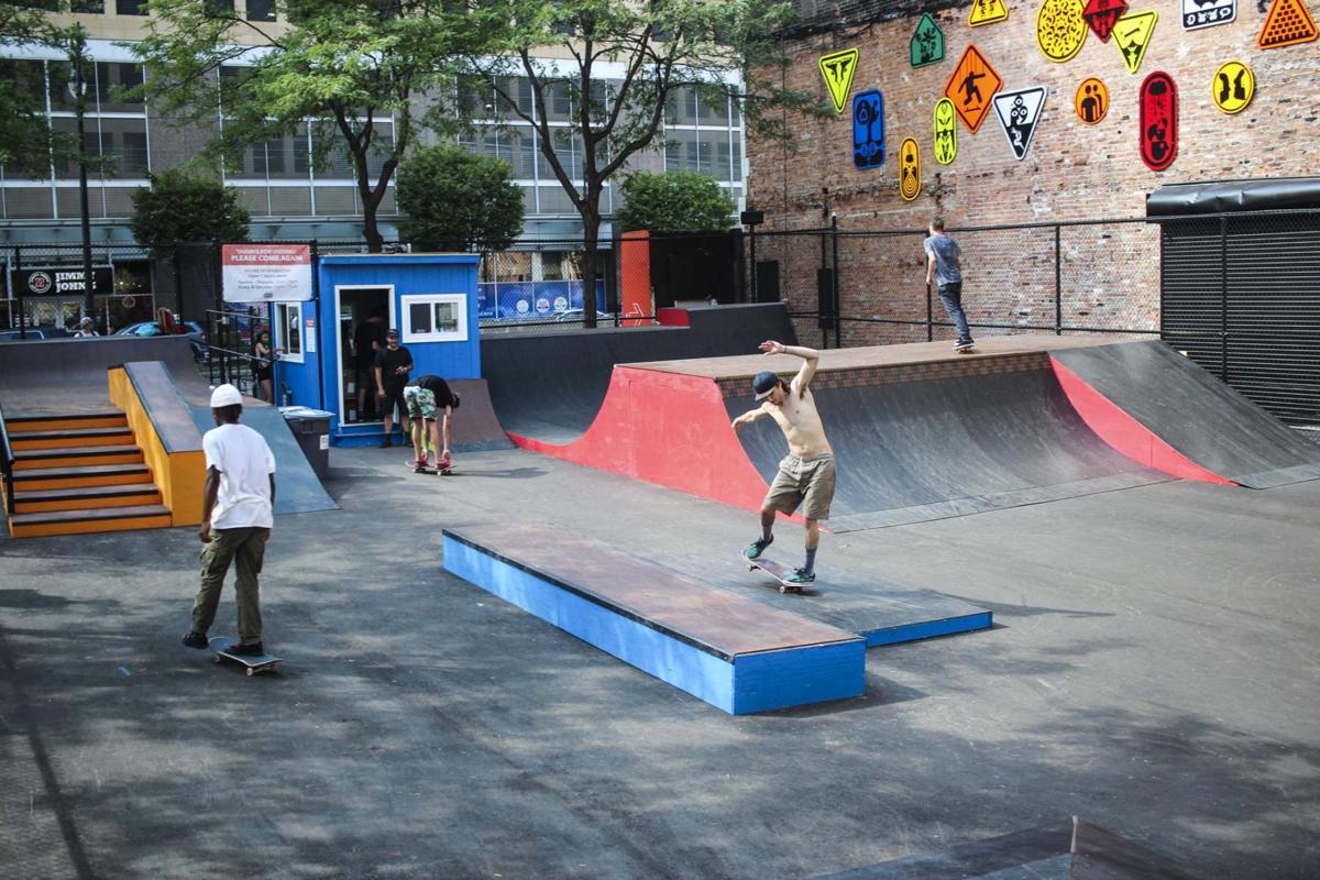 New Wayfinding Skatepark opens in downtown Detroit Multimedia