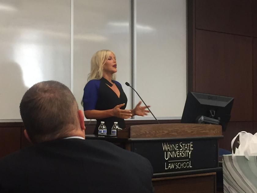 Joumana Kayrouz, famed lawyer, discusses career, life with students