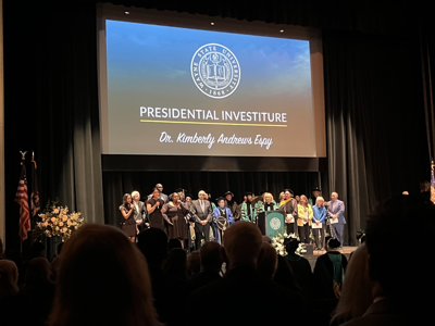President Espy celebrates Investiture