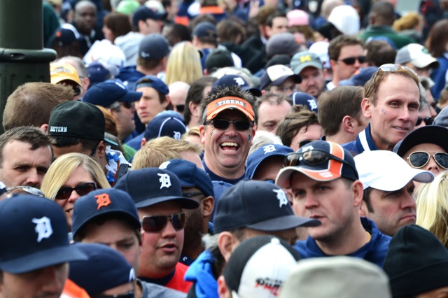 Detroit Tigers, fans celebrate opening day, Arts & Entertainment