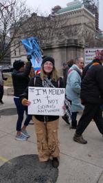 Hoosiers protest Trump, Musk and Project 2025 at the Statehouse Wednesday