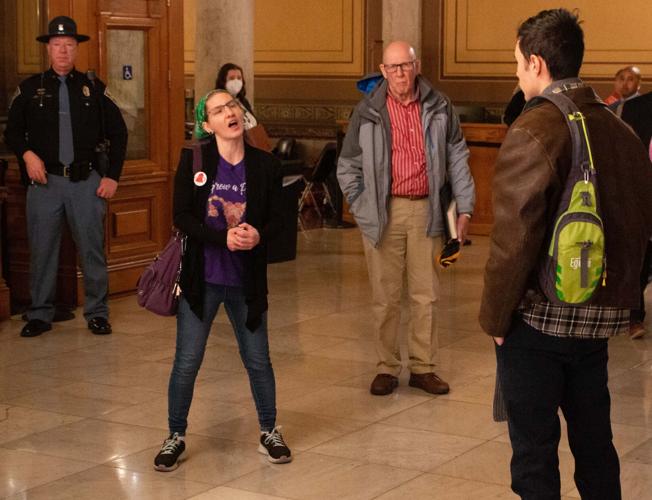 A fraught day at the Indiana Statehouse as court takes up abortion ban ...