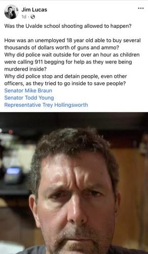 Rep. Jim Lucas suggests Uvalde shooting was false flag operation