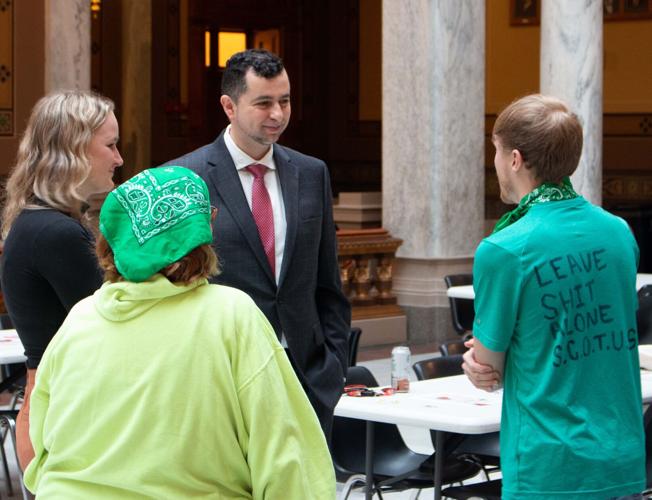 A fraught day at the Indiana Statehouse as court takes up abortion ban ...