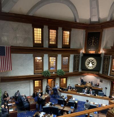 Senate chamber interior photo