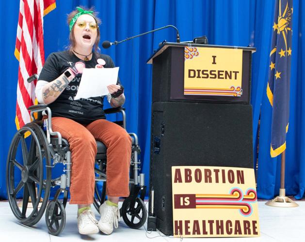 A fraught day at the Indiana Statehouse as court takes up abortion ban ...