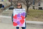 Hoosiers protest Trump, Musk and Project 2025 at the Statehouse Wednesday
