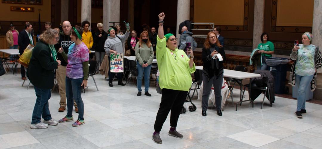 A fraught day at the Indiana Statehouse as court takes up abortion ban ...