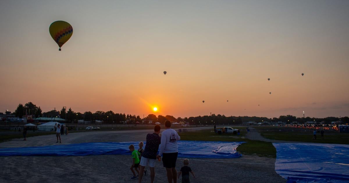'Poetry in the air': A colorful kickoff to opening weekend at the Indiana State Fair