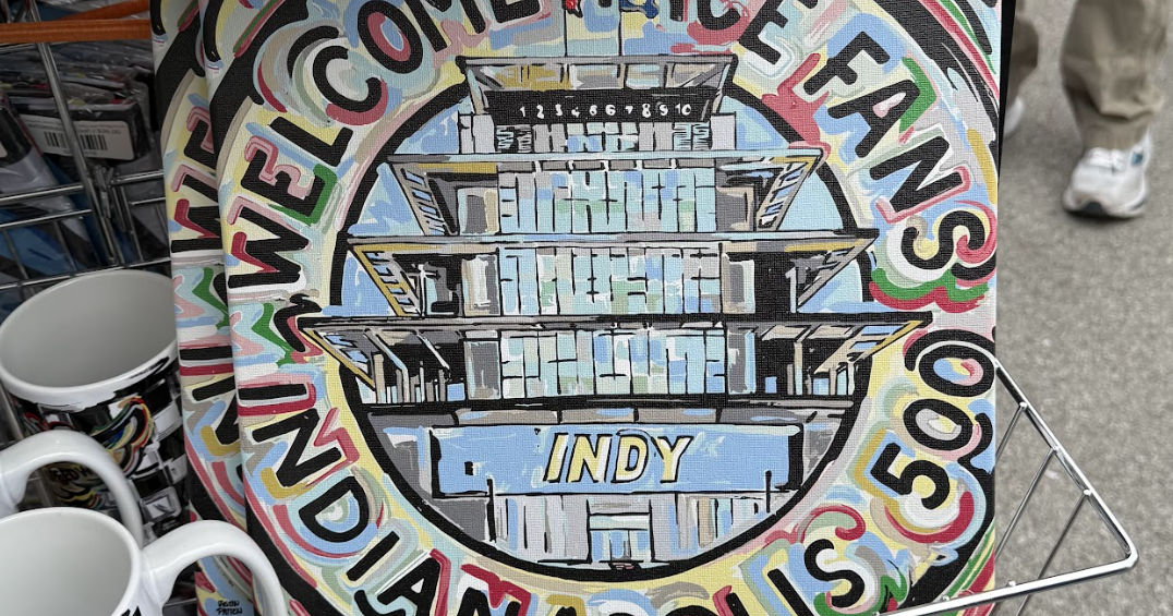 Passion project leads artist to reconnect with Indy 500