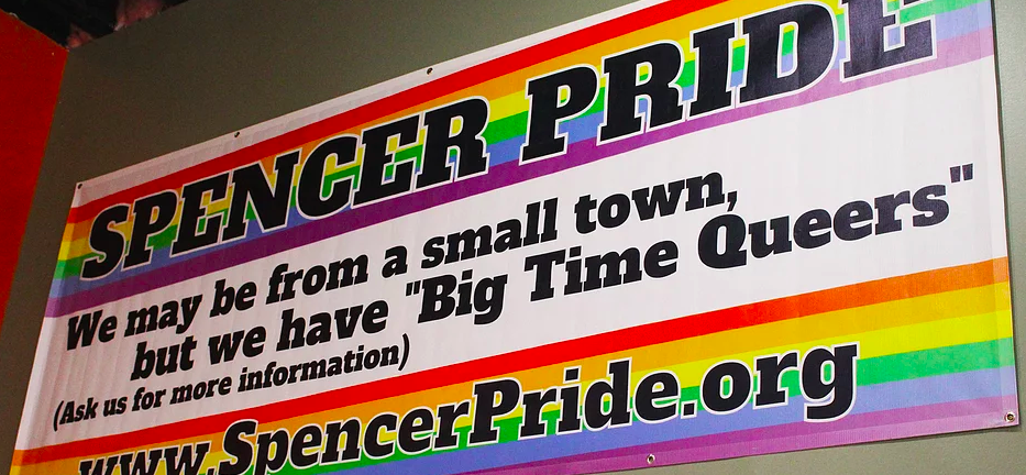 Small Indiana town thrives on love and acceptance, Politics