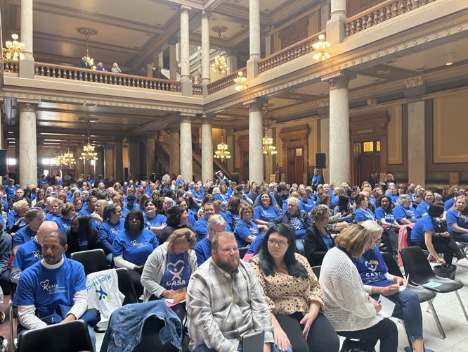 Court Appointed Special Advocates celebrate their work for children in