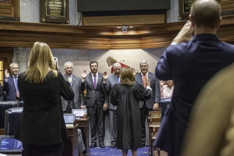 Senate members take oath of office