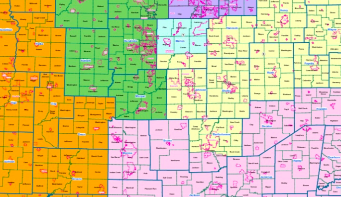 Critics decry new Indiana and U.S. House maps as gerrymandered ...