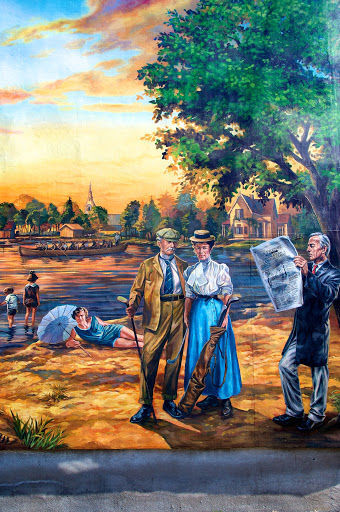 Another mural in Pointe Claire Village to be completed by summer’s end