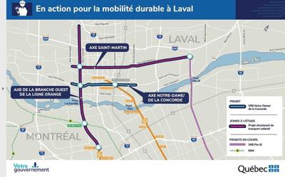 Quebec announces big projects for Laval transit