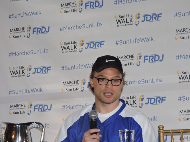 Max Domi - Sun Life Walk to Cure Diabetes for JDRF - Max Domi : Max Domi