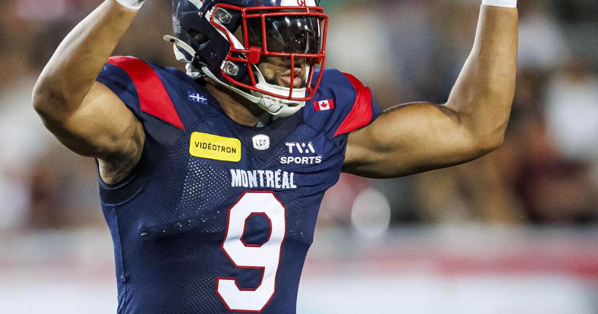 Alouettes Geoffrey Cantin-Arku wins CFL's Jake Gaudaur Veterans' Award