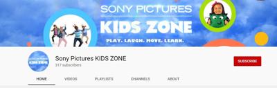 Entertainment Sony Home Entertainment Team Officially Launched The Sony Pictures Kids Zone Youtube Channel Entertainment Thesuburban Com