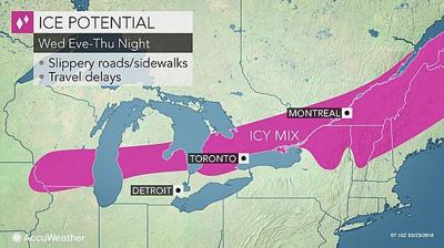 Freezing rain warning in effect for Montreal | Suburban Weather ...