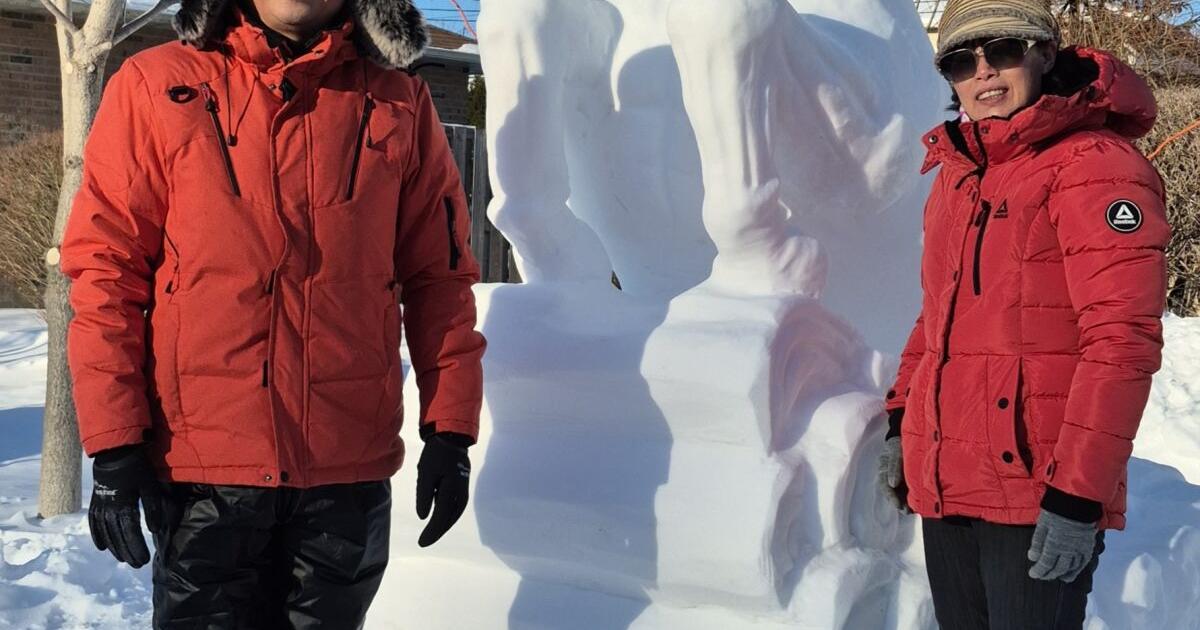 Zhang's 'The art of snow'