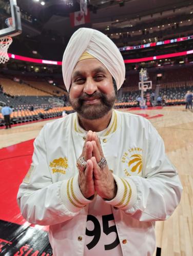 The eyes have it for Raptors Superfan Nav Bhatia Sports