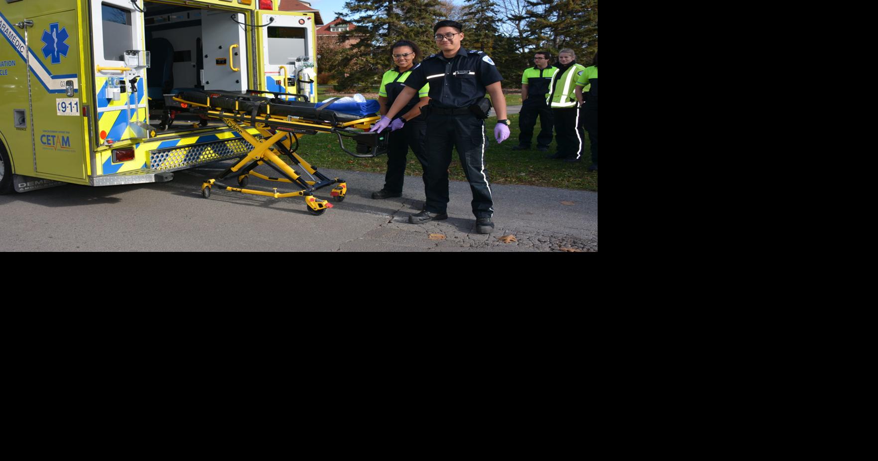 JAC Paramedic Care Students get new training ambulance | West Island ...