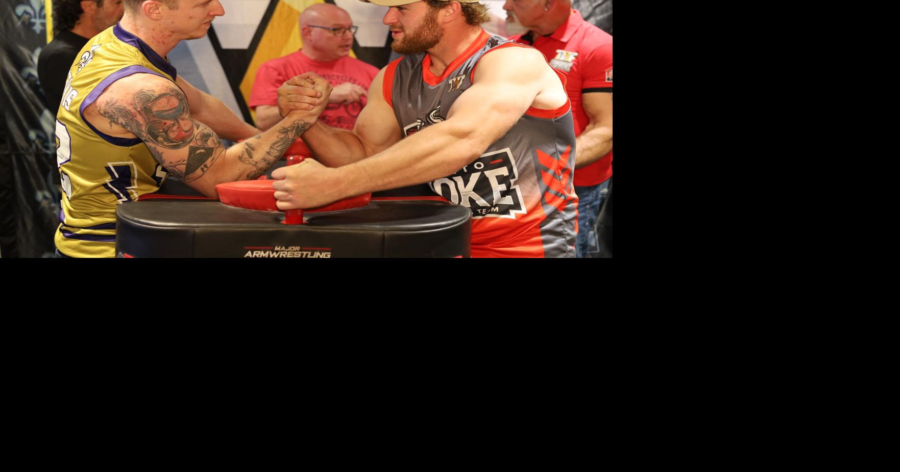 Pascal Gervais pulls a new arm wrestling challenge | Sports ...
