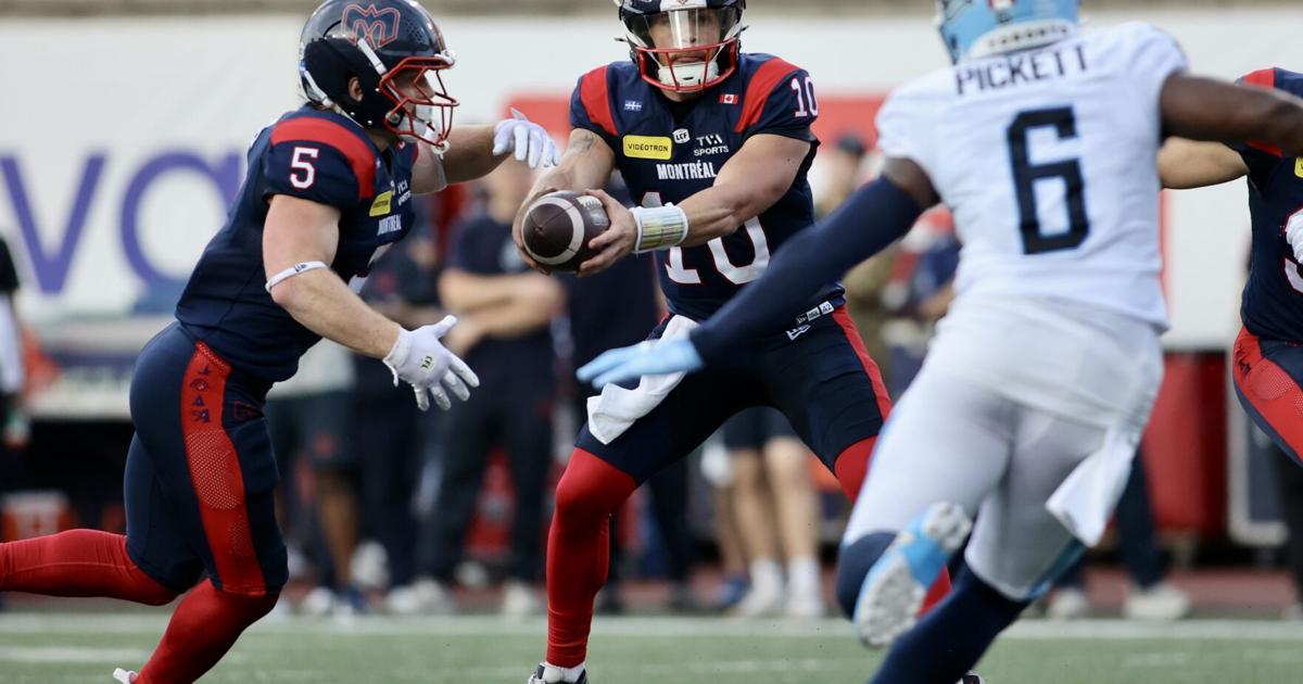 Travis Theis enjoying a breakout second season with the Alouettes