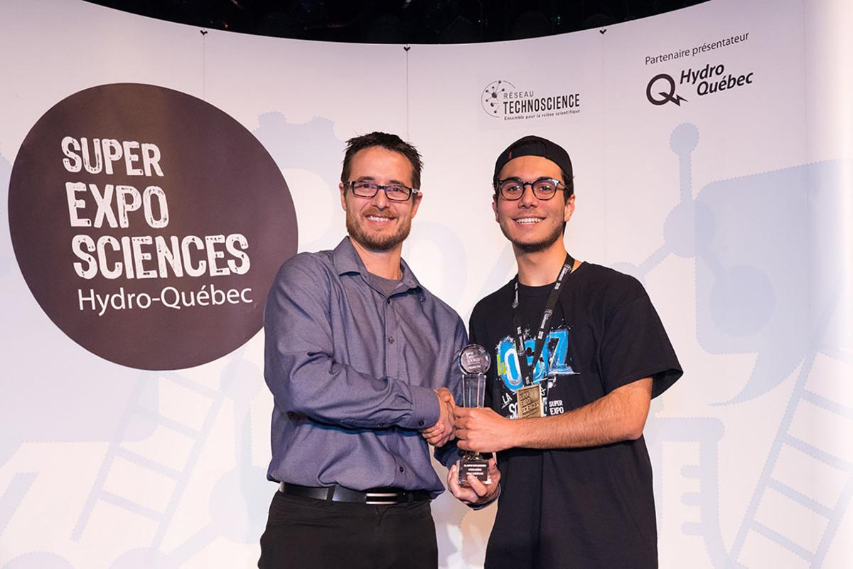 Marianopolis College Student Wins Top Honors At The Hydro Quebec 2018 Super Expo Sciences Education Thesuburban Com