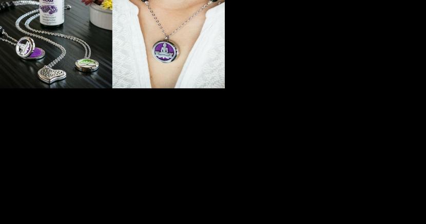 Healthy Living With TAU: Hazelwood jewelry & essential oil diffuser necklaces - Vimarsana News