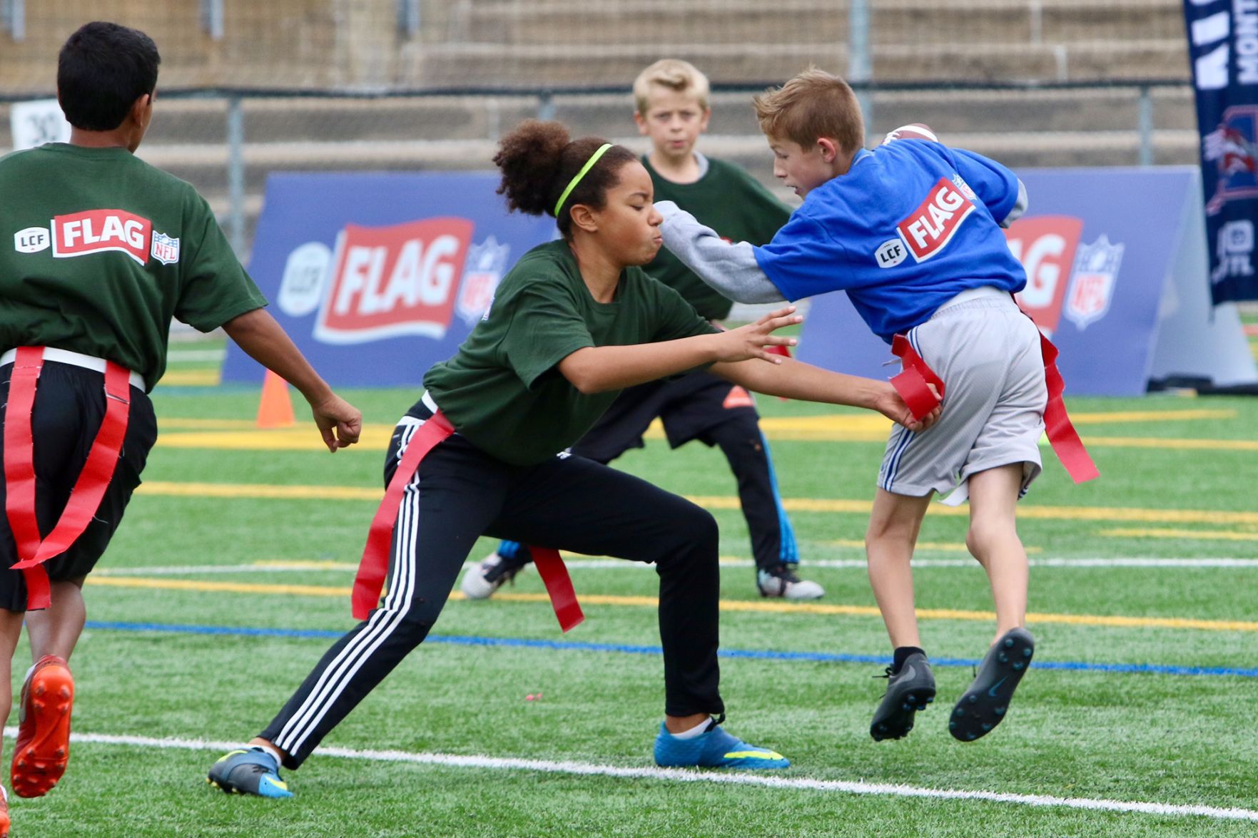 The CFL / NFL Regional Flag Football Tournament For Montreal Crowns ...