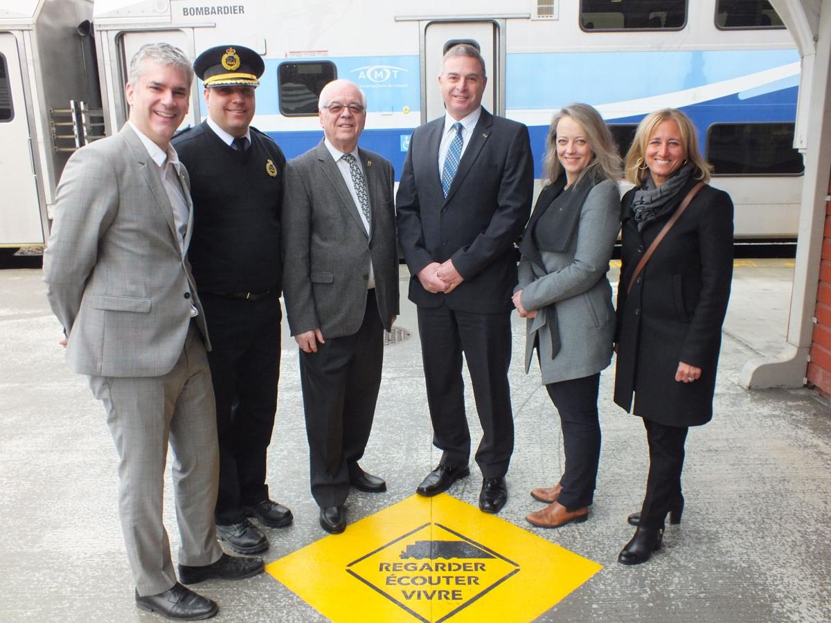 Beaconsfield Train Station First In Quebec With Pilot Safety