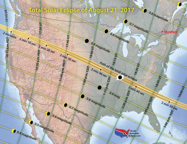 Partial solar eclipse to darken the skies over Montreal | Suburban ...