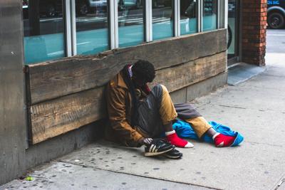homeless people