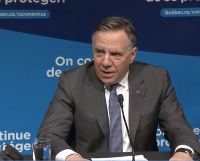 COVID infections have peaked, schools back and curfew ends Monday: Legault