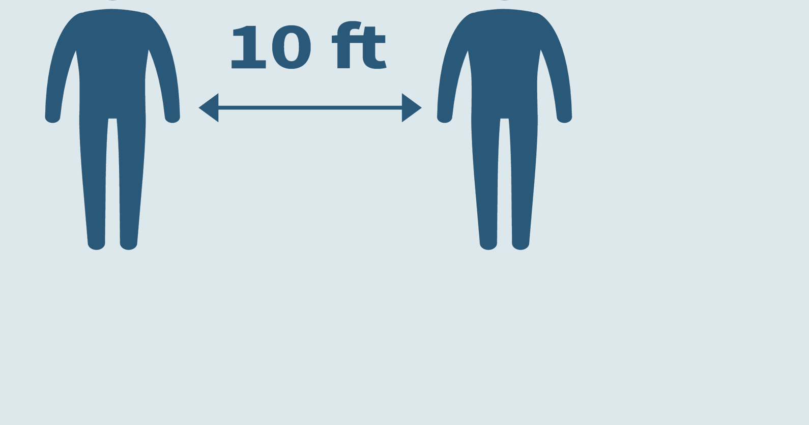 Baie d’Urfe ask you to keep your distances Covid 19