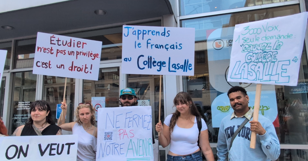 LaSalle College wins the day, gets funding back for the year