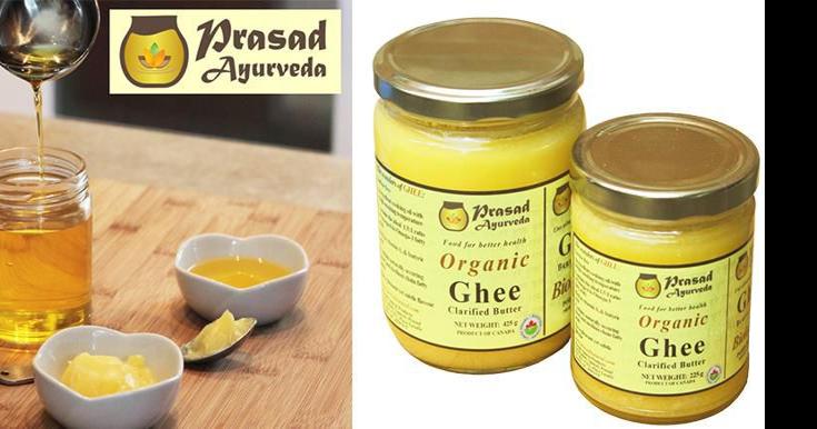 Buy Prasad Ayurveda - Organic Ghee with same day delivery at