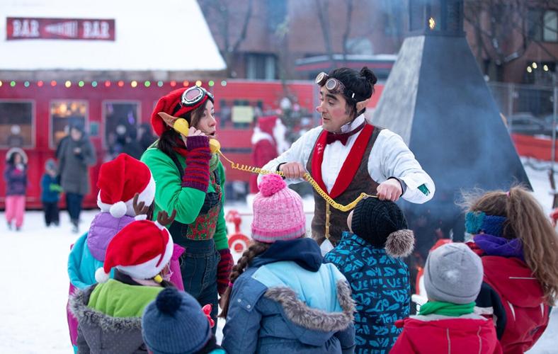 Holiday season in the Quartier des Spectacles Lifestyles