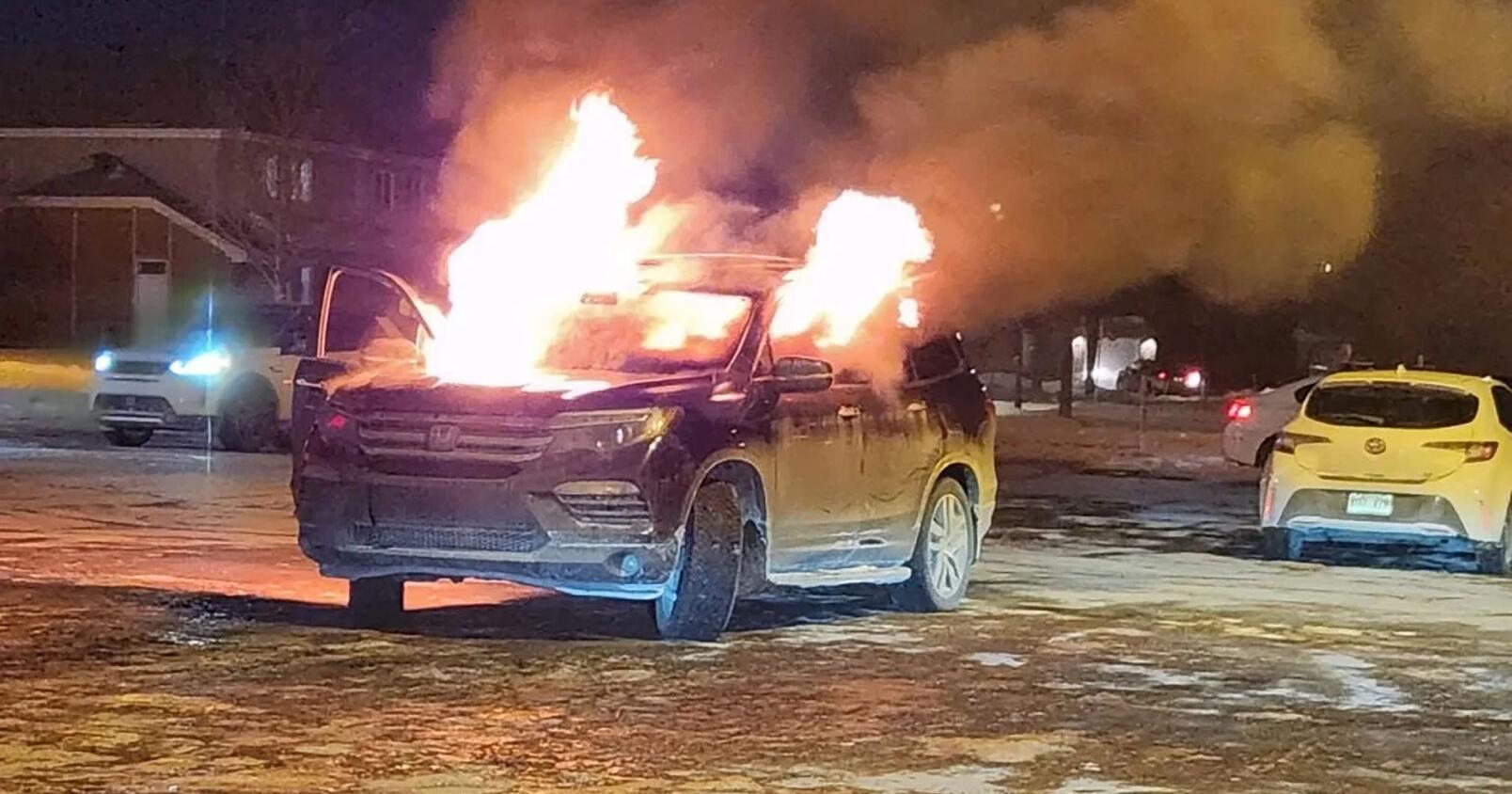 Frigid temperatures , hydro grid maxed and 2 West Island fires